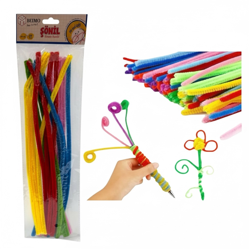 Simsiz Şönil 30 Cm 20'Li Poşet 12'Li Paket