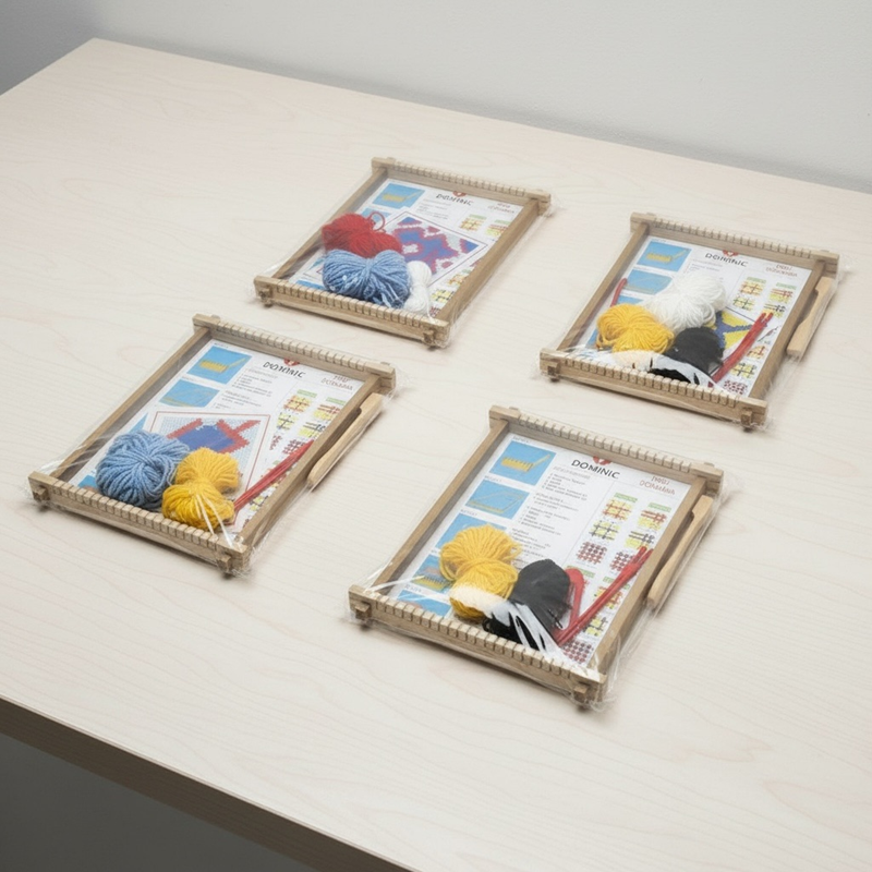 Halı Dokuma Çalışma Seti Ahşap Model