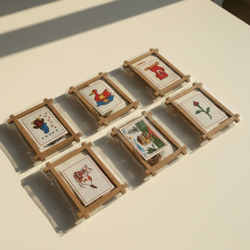 Etamin Çalışma Seti Ahşap Model