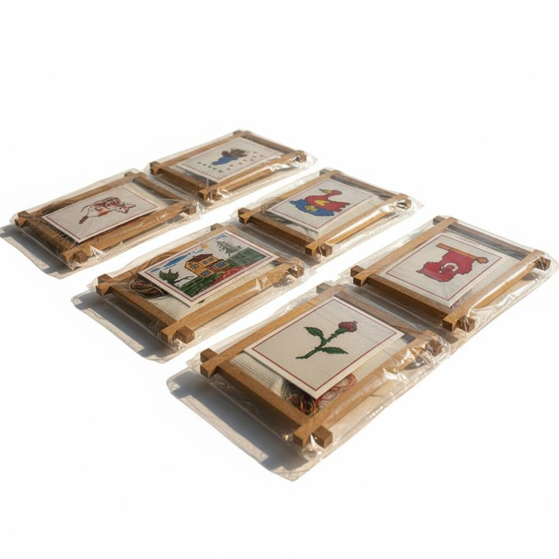 Etamin Çalışma Seti Ahşap Model