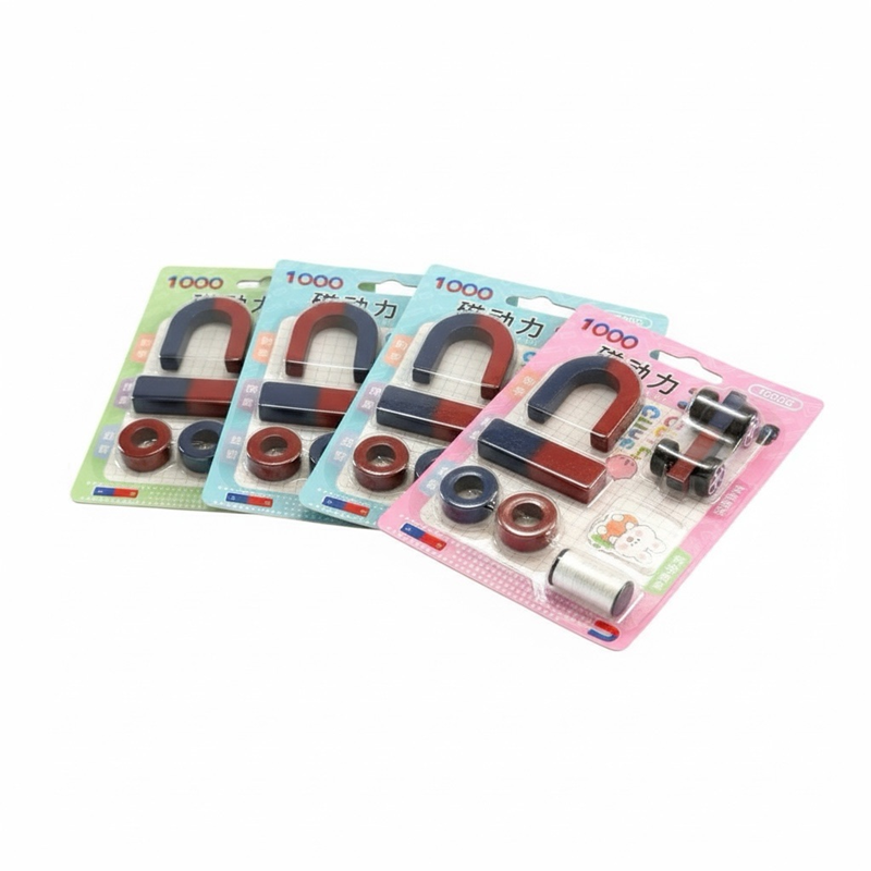 Arabalı Model Mıknatıs Deney Seti 20Li Paket