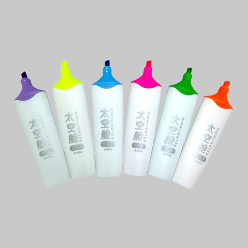 A-8154 UZAY NEON FOSFORLU KALEM 36LI PAKET
