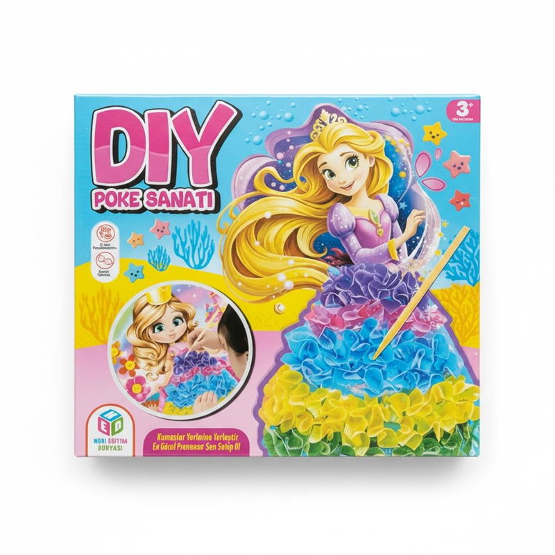 Diy Poke Sanatı Kumaş Yerleştirme