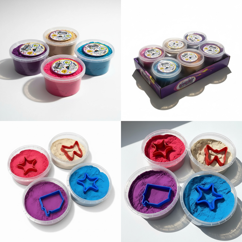 Kinetik Kum 200 Gr 12'Li Paket