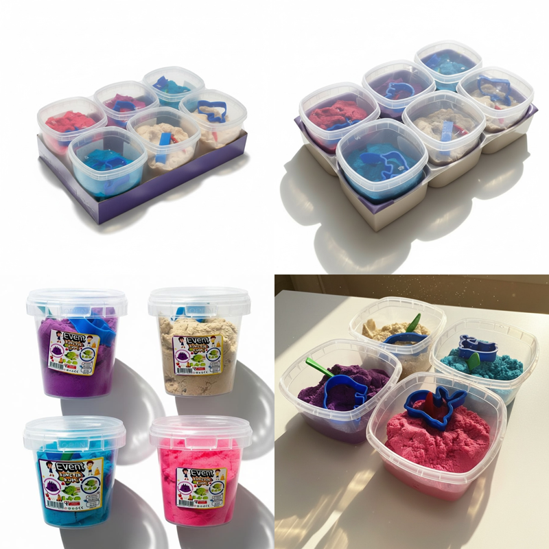 Kinetik Kum 400 Gr 6'Lı Paket