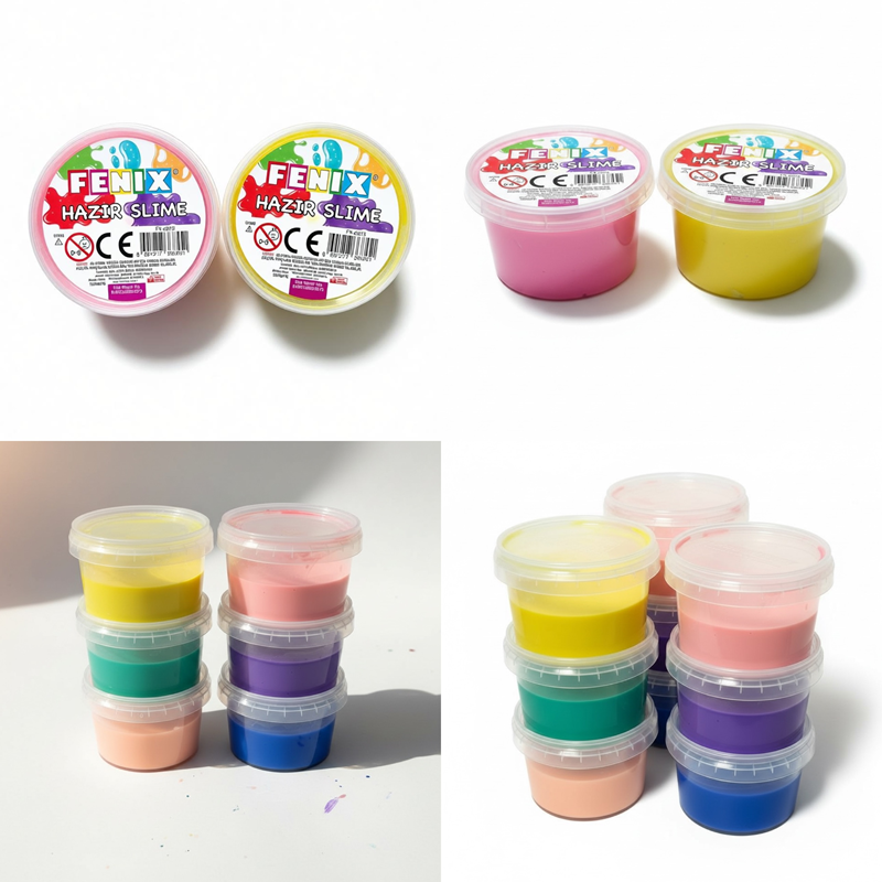 Pastel Renkler Hazır Slime