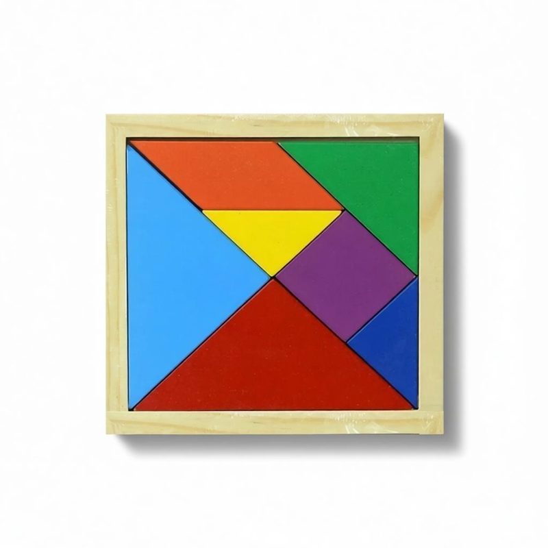 20*20 Cm Ahşap Tangram