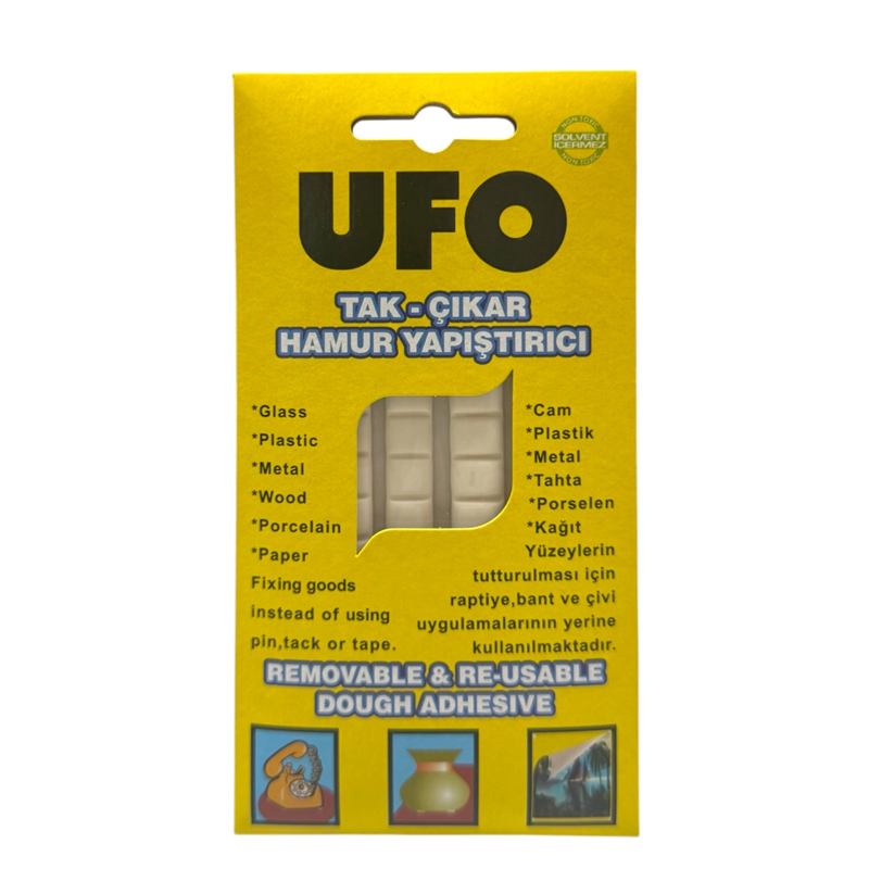 Ufo Tack-it Hamur Sakız Yapıştırıcı 10'Lu Paket Ufo Tack-it Hamur Sakız Yapıştırıcı 10'Lu Paket