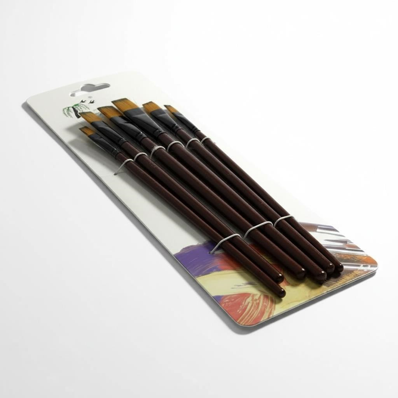 İthal Kaliteli Yağlı Boya Fırça Seti 6'Lı Set