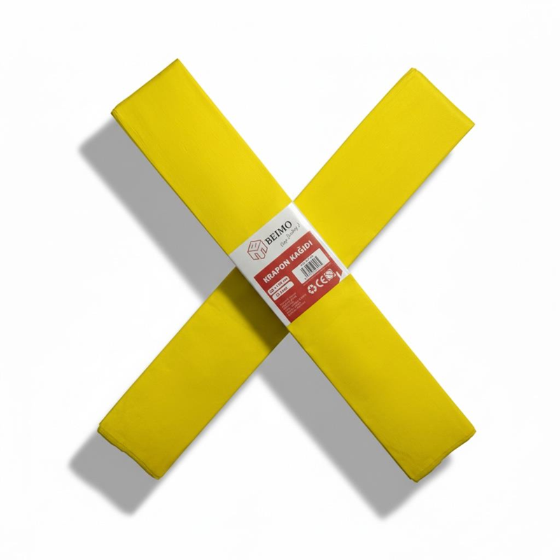 Krapon Kağıdı Sarı Renk 10'Lu Paket