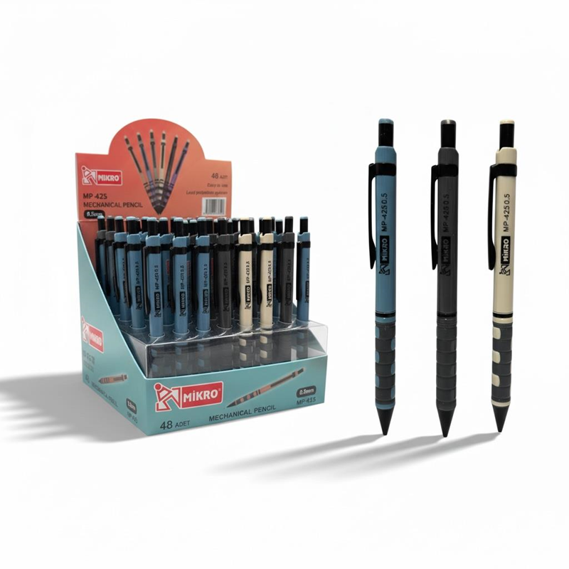 Mp-425 Metal Versatil 0.5 Uçlu 48'Li Paket Mp-425 Metal Versatil 0.5 Uçlu 48'Li Paket