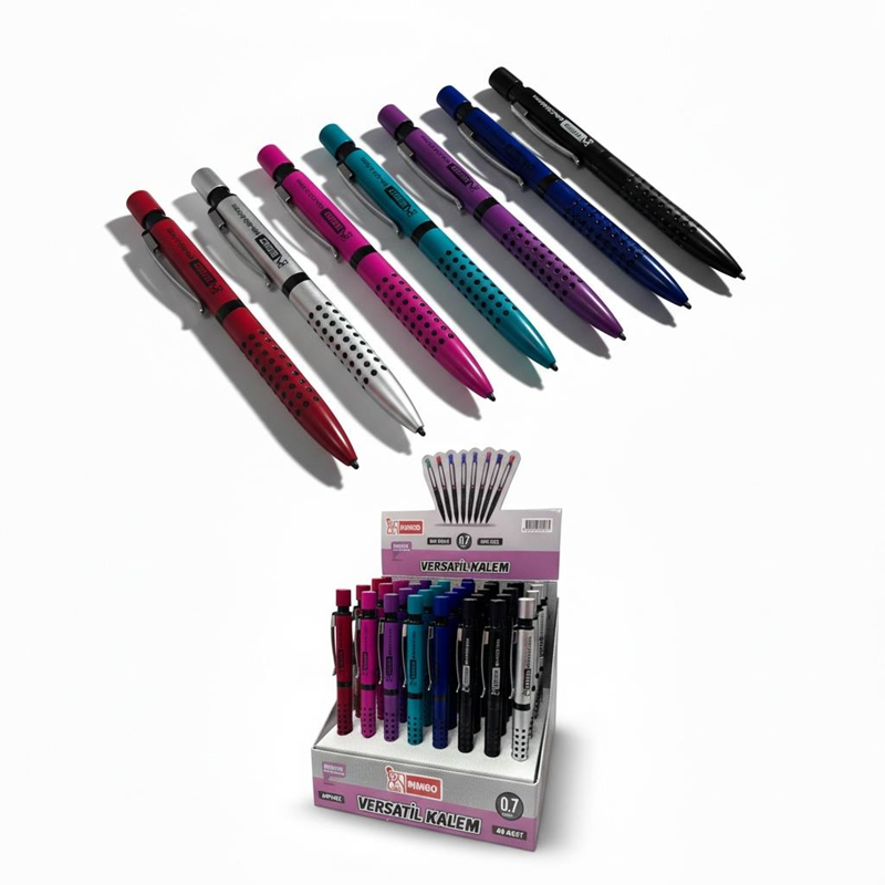 Mp-502 Metal Versatil 0.7 Uçlu 40'lı Paket Mp-502 Metal Versatil 0.7 Uçlu 40'lı Paket