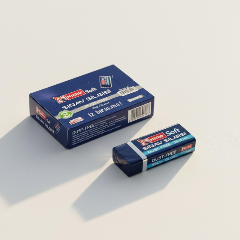 Mikro Sınav Soft Silgi 30'Lu Paket