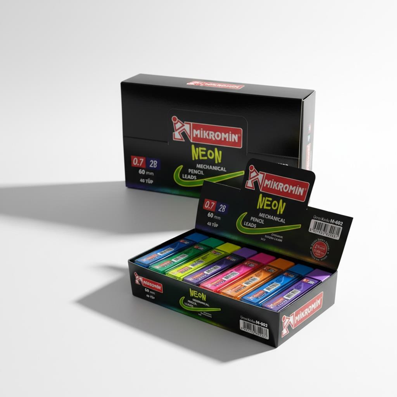 Mikro Neon 0.7 Uç 60 Mm 48'Li Paket