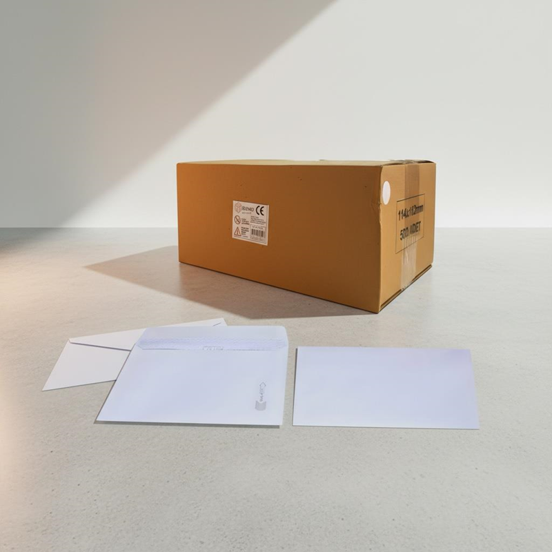 Mektup Zarfı Silikon Yapışkanlı 500'Lü Paket