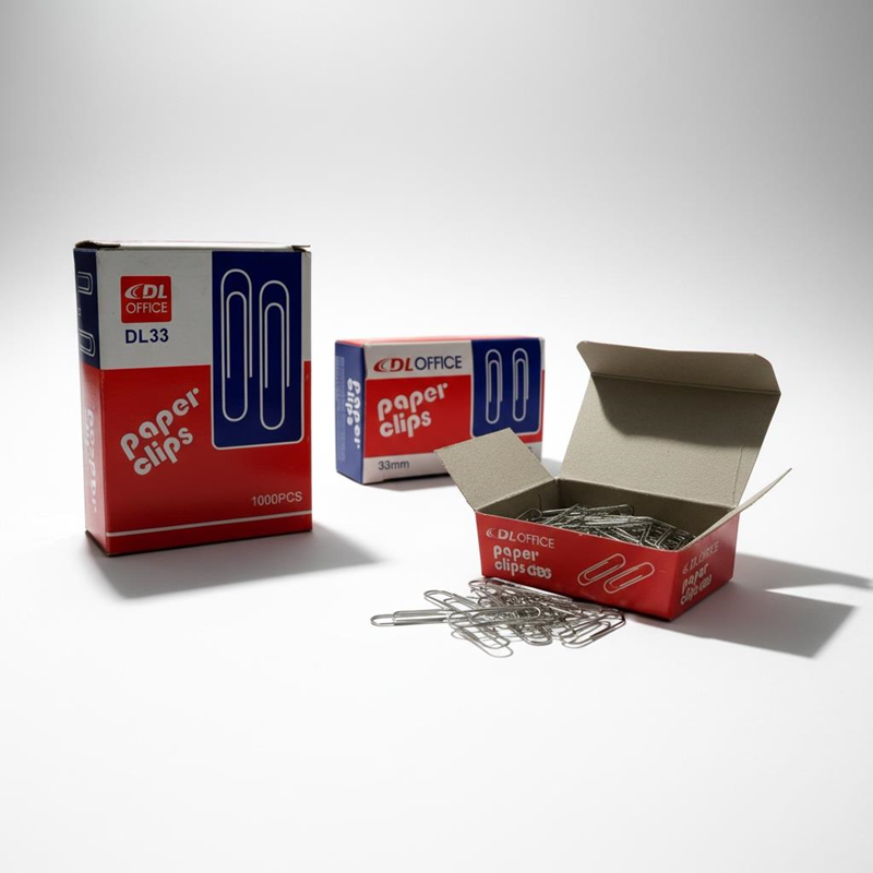 Metal Ataç 33 Mm 100'Lü Kutu 10'Lu Box