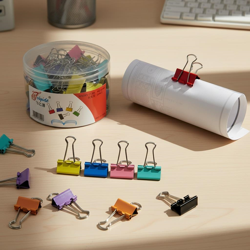 Renkli 32 Mm Kıskaç 24'Lü Paket