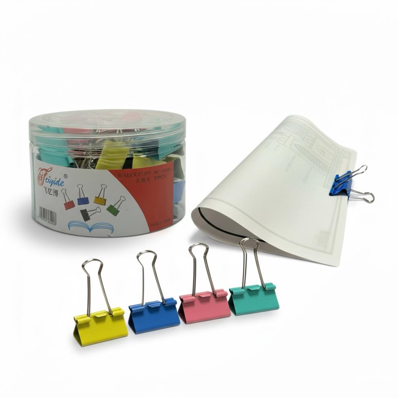 Renkli 41 Mm Kıskaç 24'Lü Paket