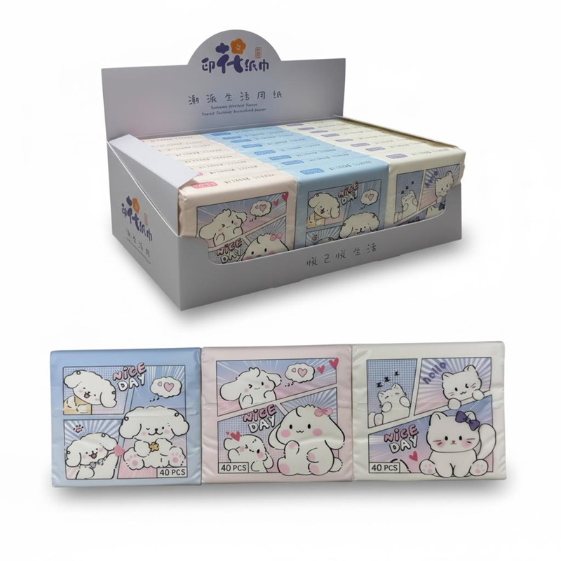 Sevimli 40'Lı Peçete 24'Lü Paket Sevimli 40'Lı Peçete 24'Lü Paket