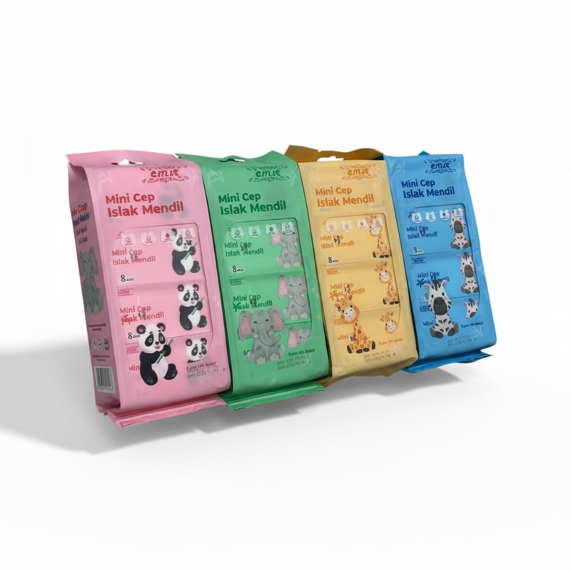 Mini Cep Islak Mendili 8'Li Paket