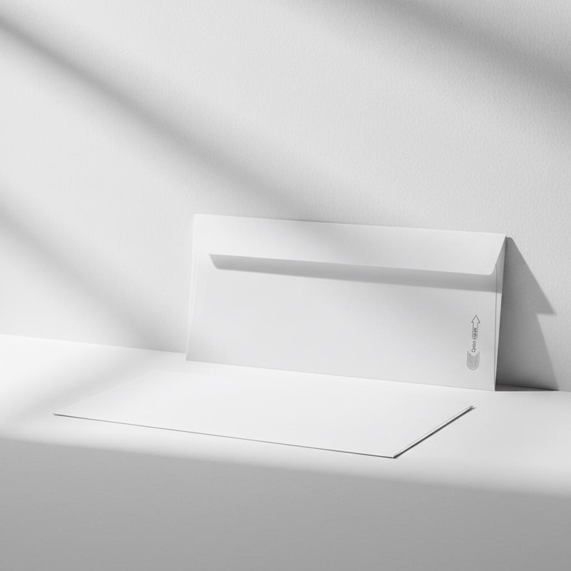 Penceresiz Diplomat Zarfı 500'Lü Paket