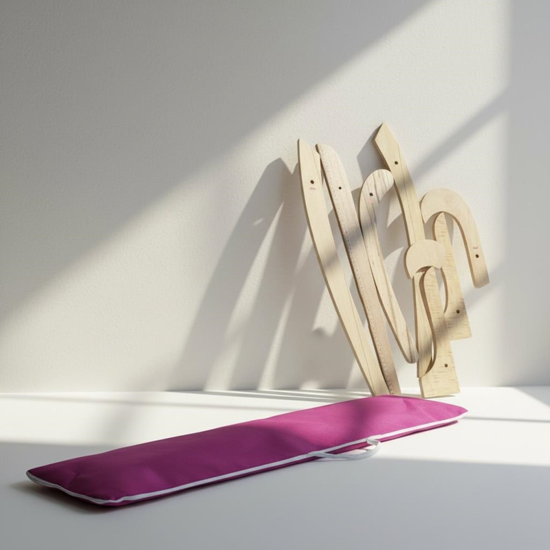 Riga Cetvel Takımı Ahşap Set 7'Li Set