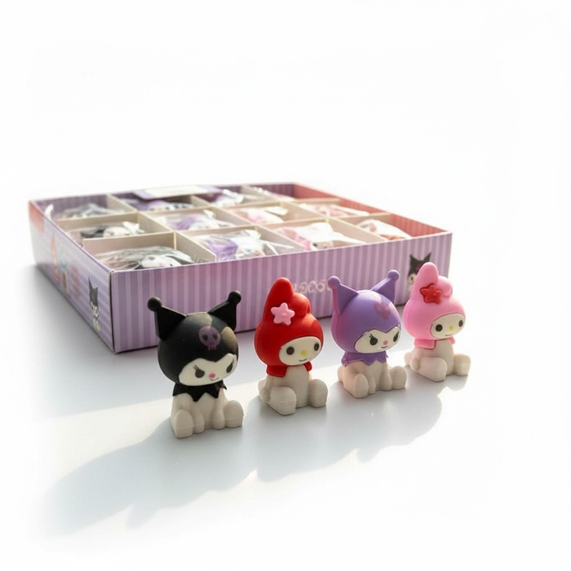 KUROMİ FİGÜRLÜ SİLGİ 36LI PAKET