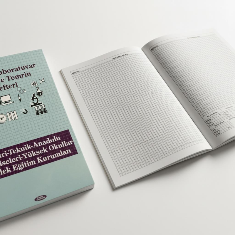 Atölye-Temrin-Labarotuvar Defteri 12'Li Paket