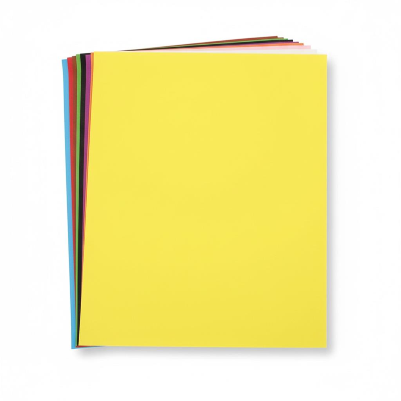 El işi Kağıdı A4 10 Renk Karışık Model