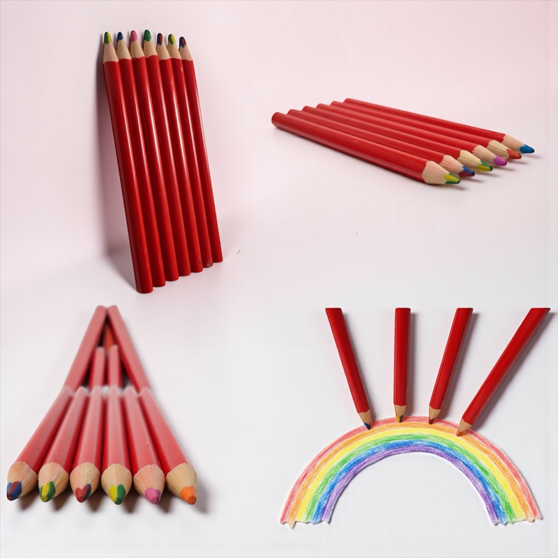 Gökkuşağı Kurşun Kalem 6 'Lı Set