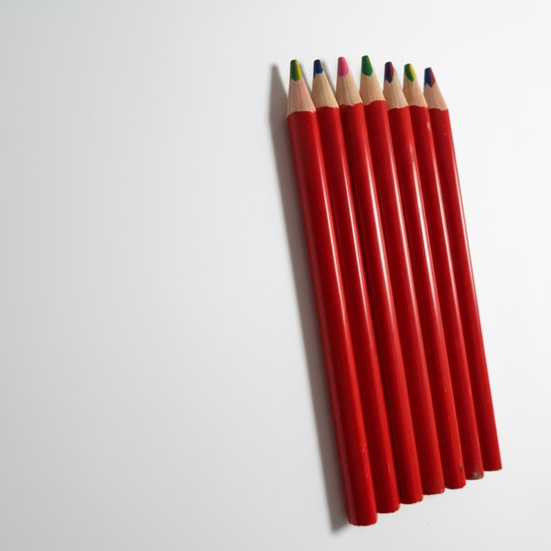 Gökkuşağı Kurşun Kalem 6 Lı Set