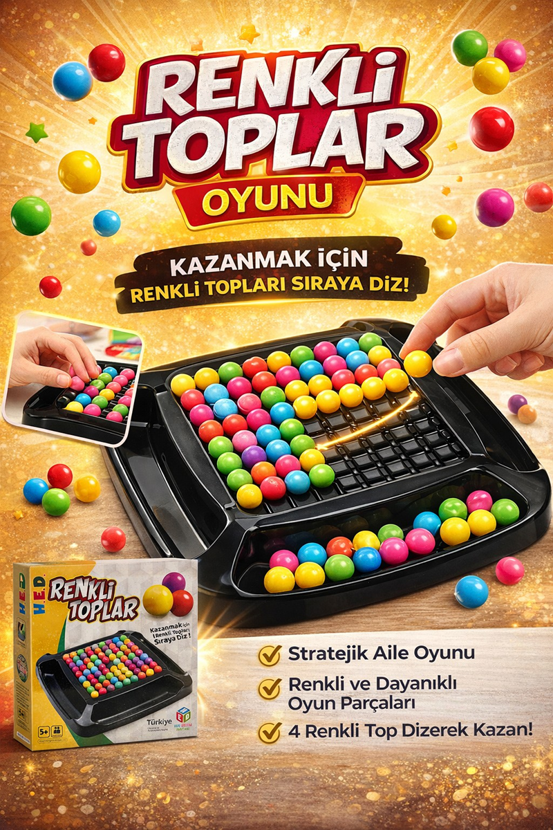 Renkli Toplar Kutu Oyunu Renkli Toplar Kutu Oyunu