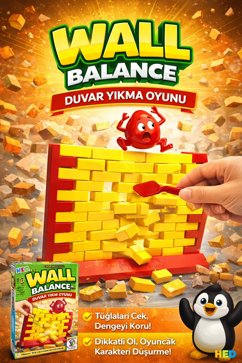 Wall Balance Duvar Denge Yıkma Oyunu
