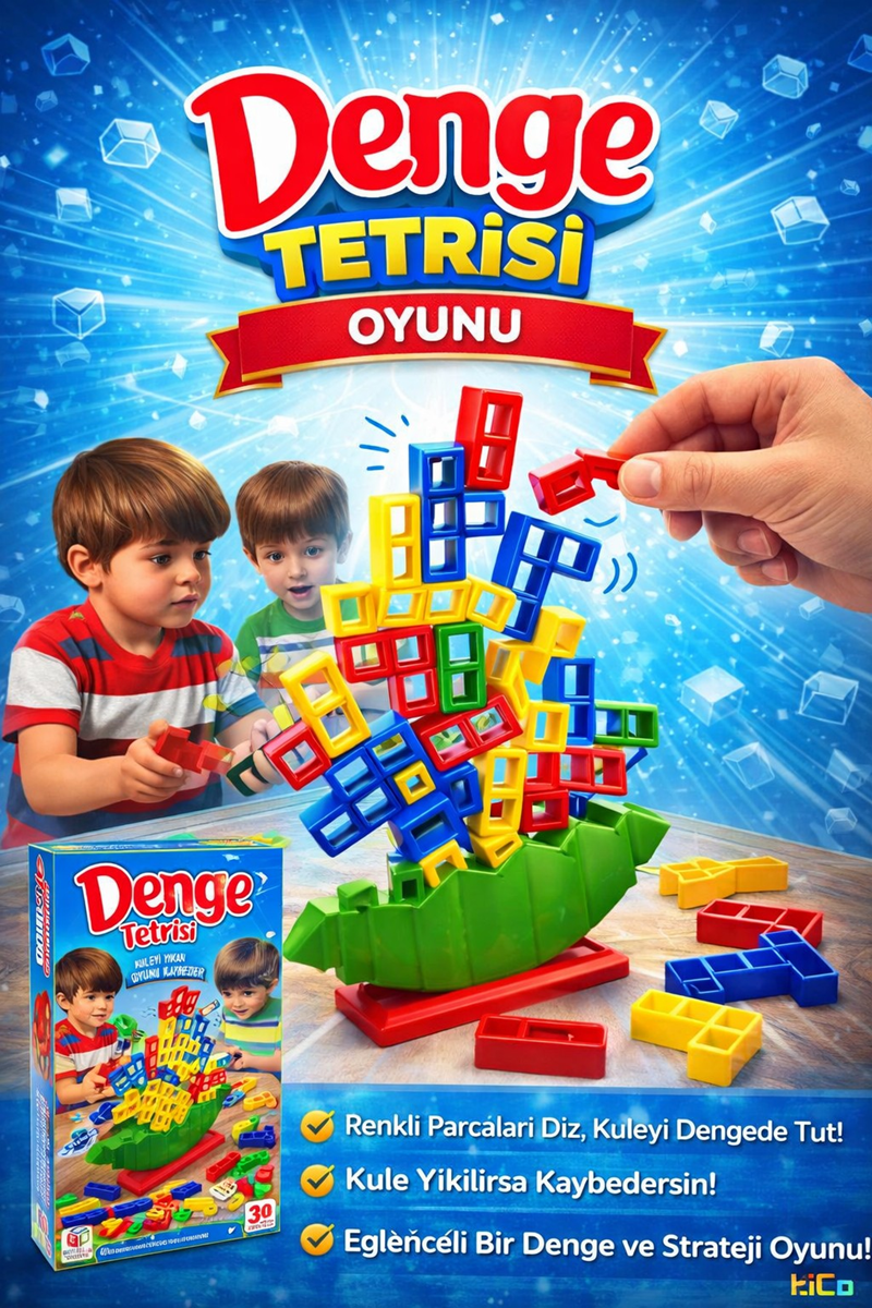 DENGE TETRİSİ KUTU OYUNU