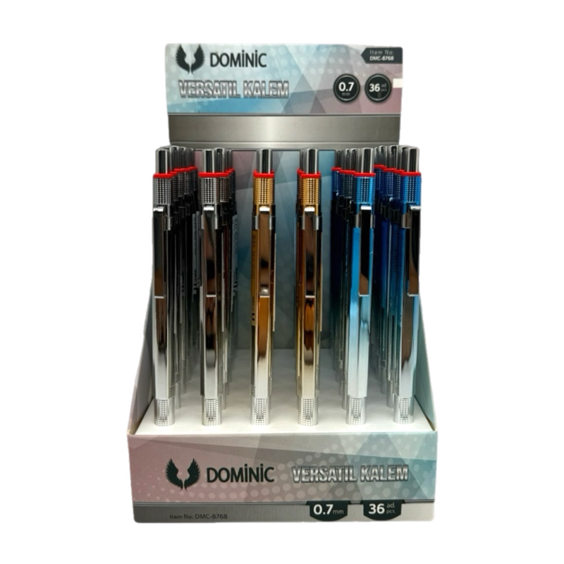 NO.8768 METAL VERSATİL 0.7 36LI PAKET