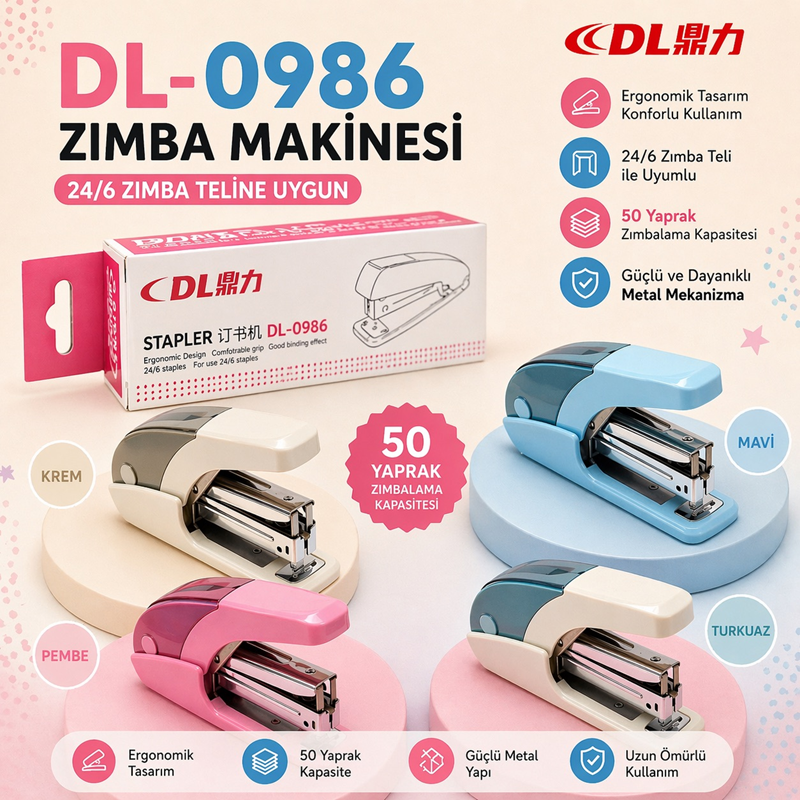 Dl-0986 Zımba Makinesi Dl-0986 Zımba Makinesi
