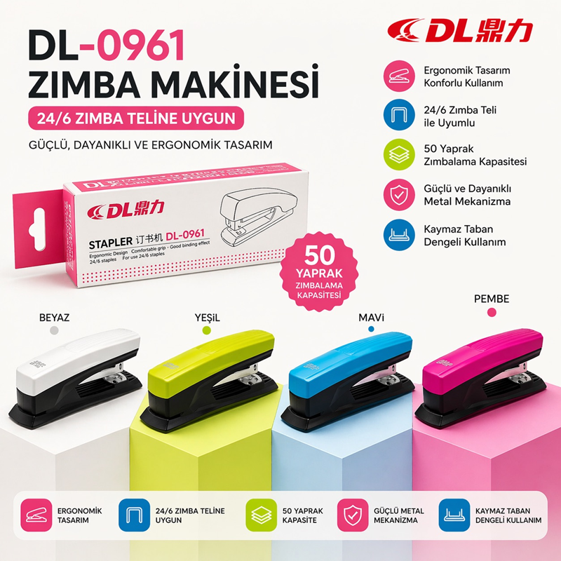 Dl-0961 Zımba Makinesi Dl-0961 Zımba Makinesi