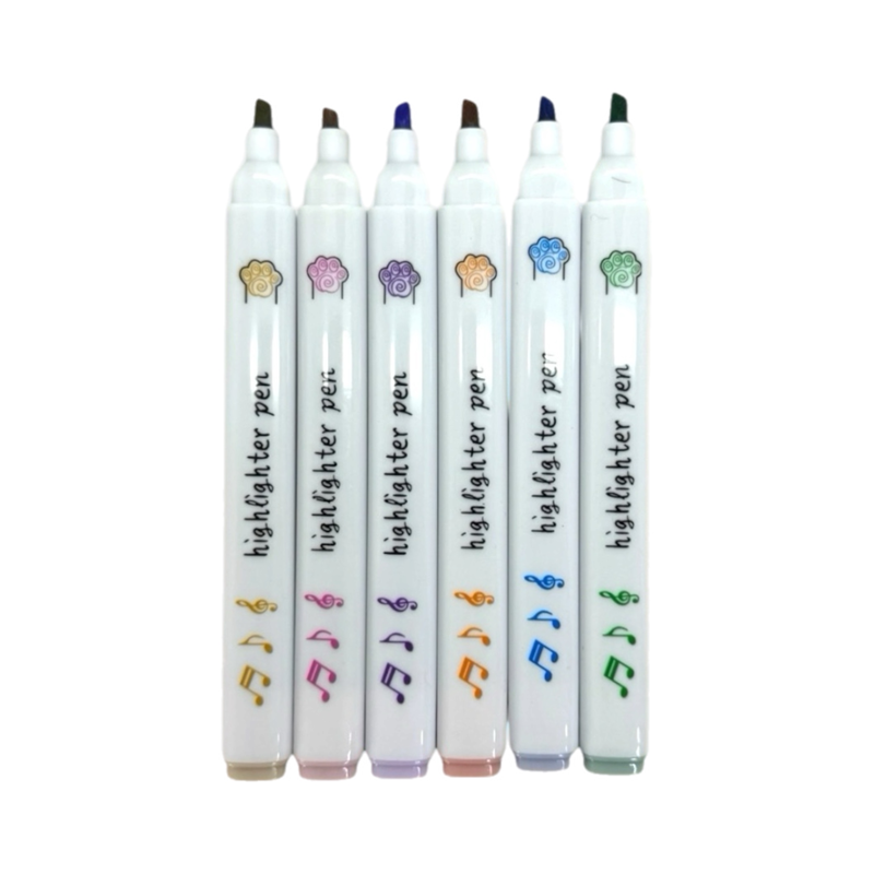 CH-518 PATİ FOSFORLU KALEM 6LI SET