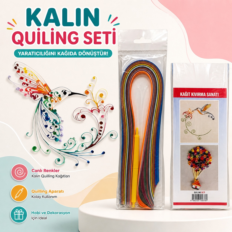 Kalın Quiling Set