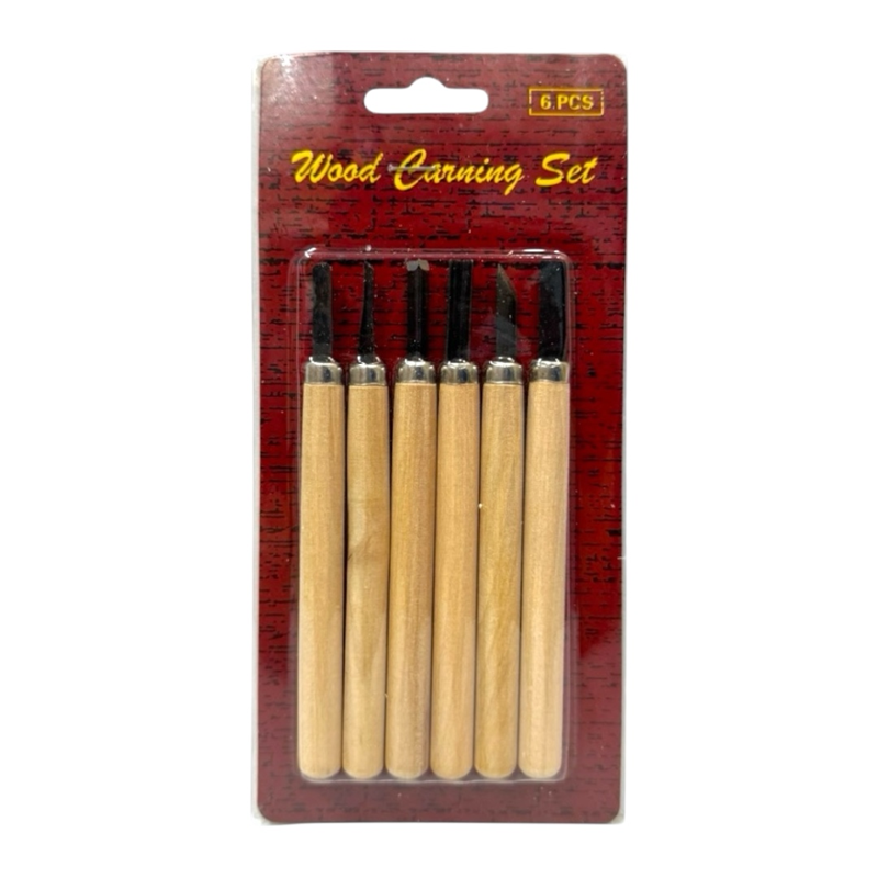 AHŞAP OYMA SETİ 6LI SET