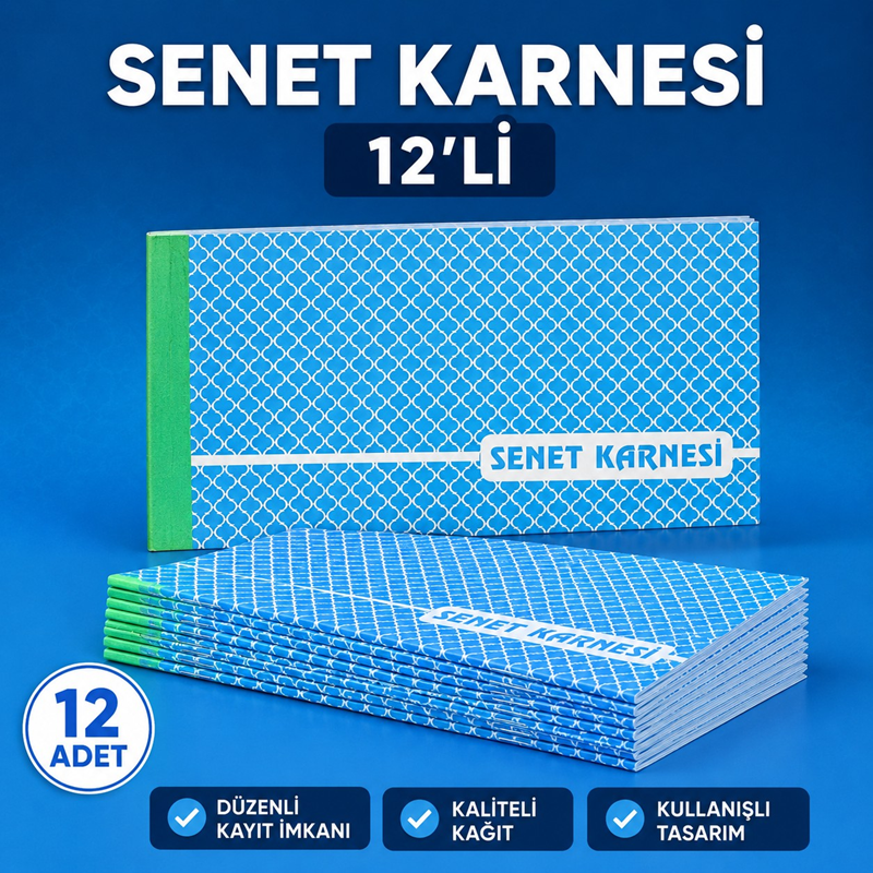 Senet Karnesi 12'Li