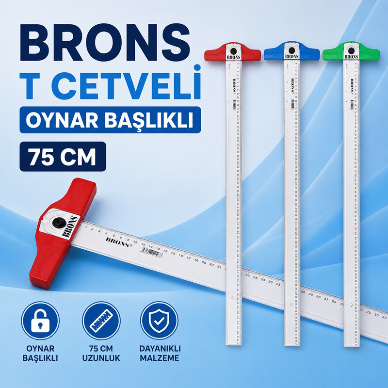 Brons T Cetveli Oynar Başlıklı 75 Cm