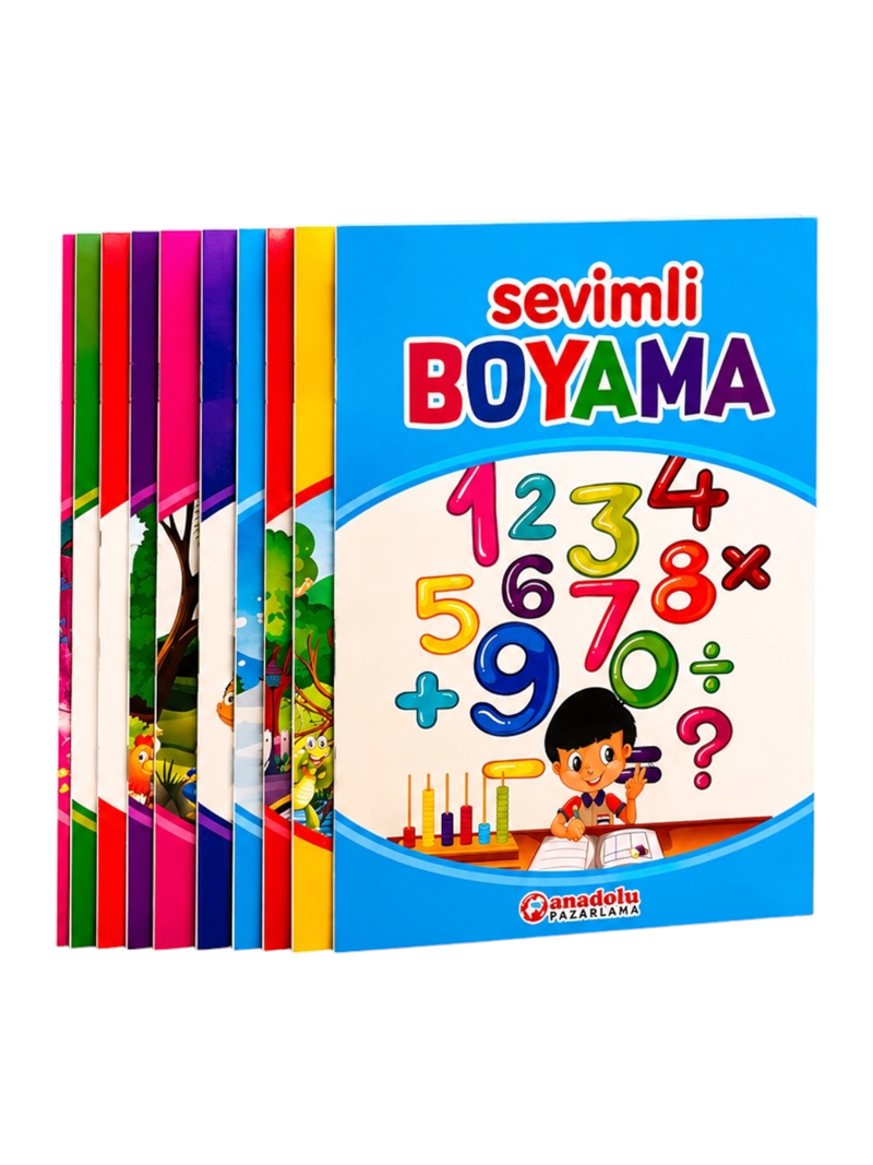 Boyama Kitabı İnce 10'Lu Boyama Kitabı İnce 10'Lu