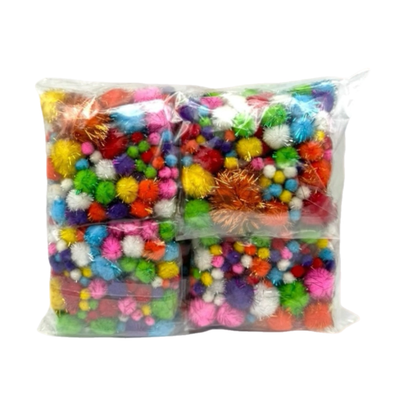 BEİMO SİMLİ PON PON KARIŞIK 12Lİ PAKET