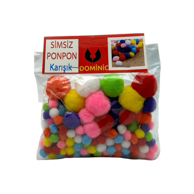 BEİMO SİMSİZ PON PON KARIŞIK 12Lİ PAKET