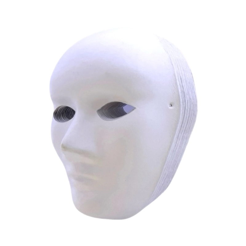 LASTİKLİ BOYAMA MASKE BÜYÜK 20Lİ PAKET