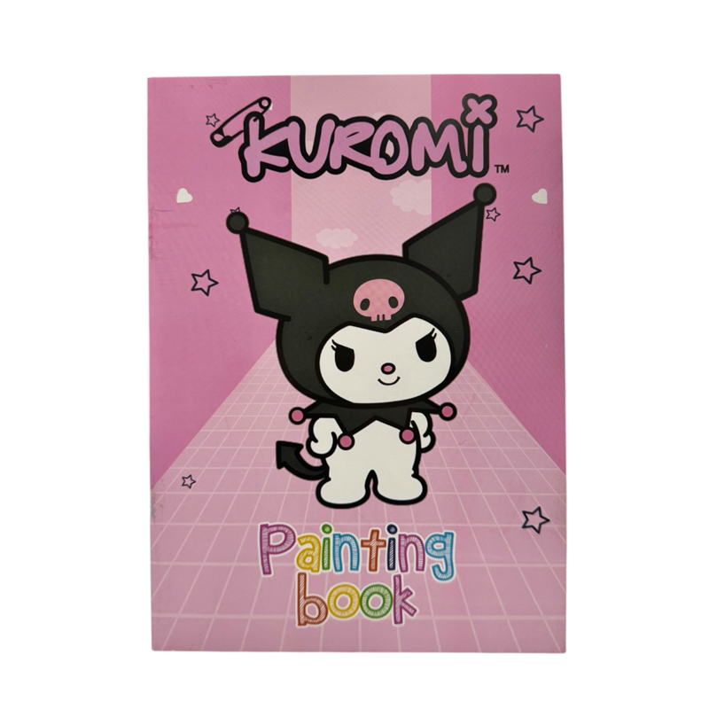 KUROMİ BOYAMA KİTABI MASKELİ