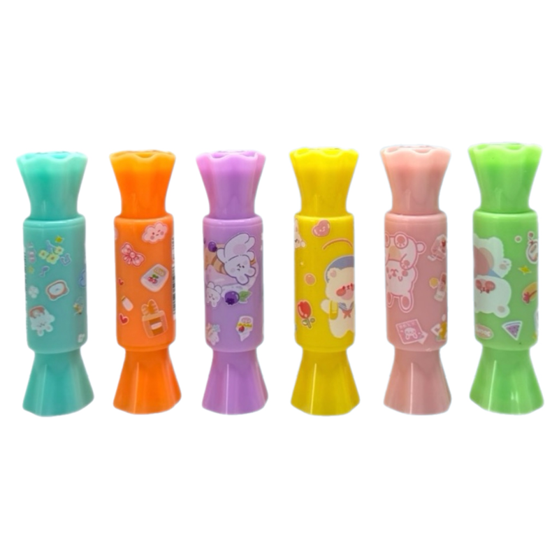 DL-128/A ŞEKER FOSFORLU KALEM ÇİFT TARAFLI 6LI SET
