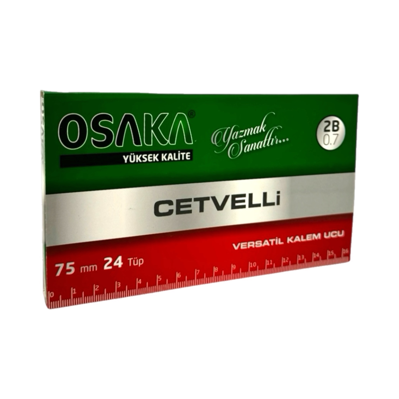 OSAKA CETVELLİ UÇ 75 MM 24LÜ PAKET