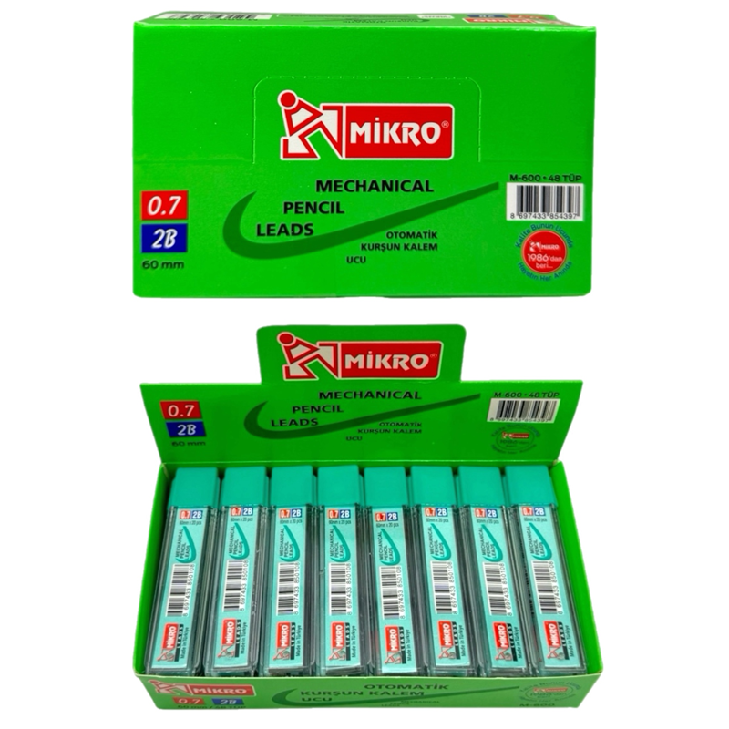 MİKRO 60 MM 0.7 UÇ 48Lİ PAKET